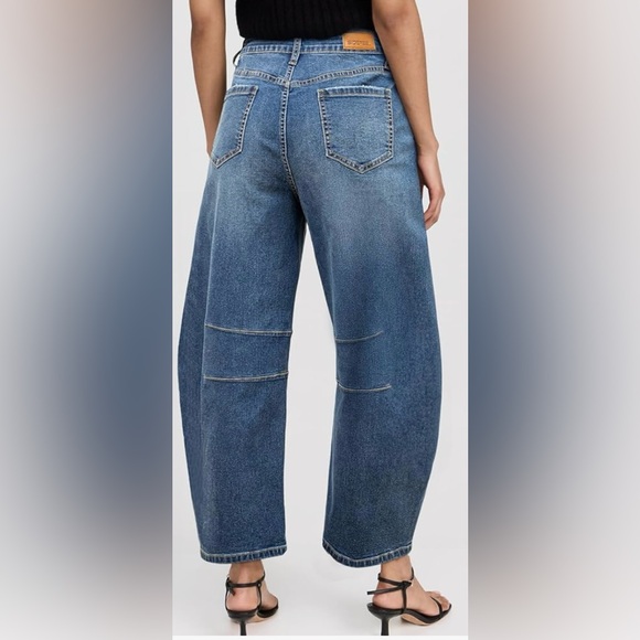 EUC Sidefeel Women’s Ankle Length Mid-Rise Baggy Barrel Jeans - Picture 7 of 10